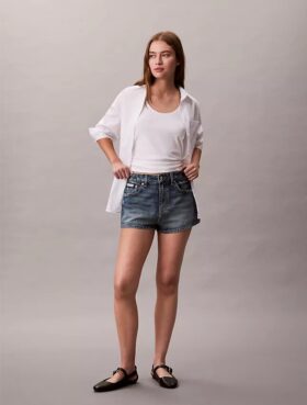 Șorturi mini din Denim