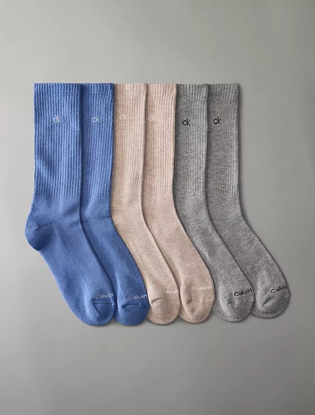 Șosete Basic Crew, pachet de 6 Șosete Basic Crew, pachet de 6