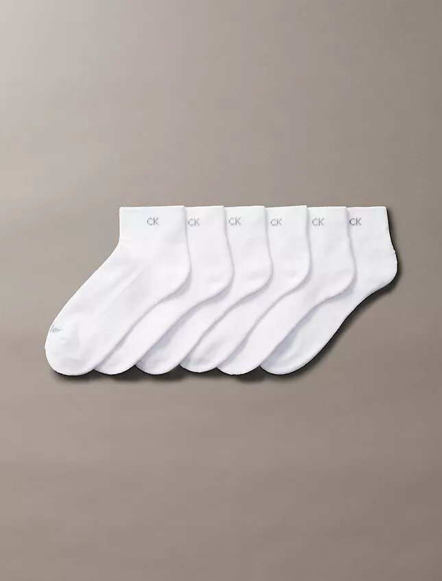 Șosete de bază cu talpă căptușită, lungime până la glezne, pachet de 6 Șosete de bază cu talpă căptușită, lungime până la glezne, pachet de 6