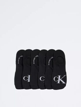 Șosete de interior cu monogramă, tricotate plat, pachet de 6 Șosete de interior cu monogramă, tricotate plat, pachet de 6