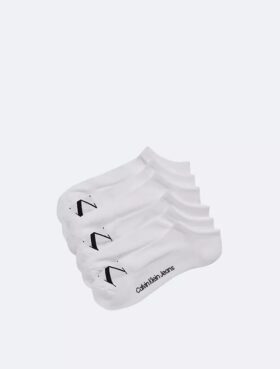 Șosete invizibile cu logo și talpă căptușită, pachet de 6