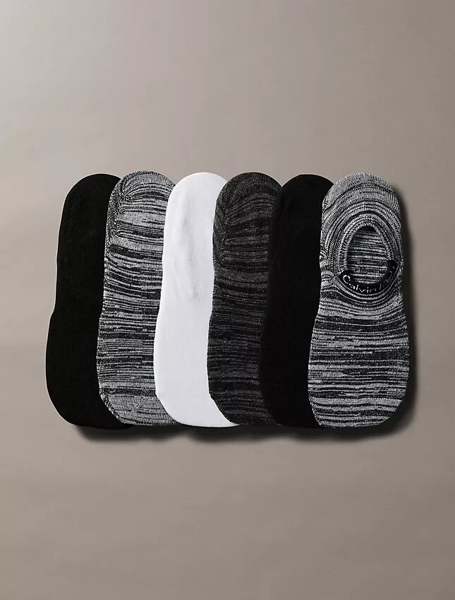 Șosete tricotate plat, pachet de 6 Șosete tricotate plat, pachet de 6