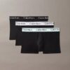 Pachet de 3 boxeri Low Rise Trunk din microfibră elastică
