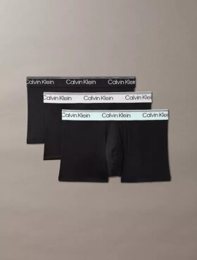 Pachet de 3 boxeri Low Rise Trunk din microfibră elastică
