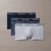 Pachet de 3 boxeri Low Rise Trunk din microfibră elastică