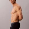 Pachet de 3 boxeri Low Rise Trunk din microfibră elastică Pachet de 3 boxeri Low Rise Trunk din microfibră elastică