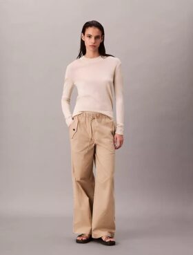 Pantaloni cargo din bumbac