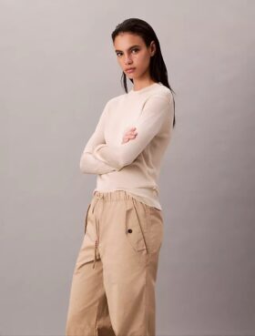 Pantaloni cargo din bumbac