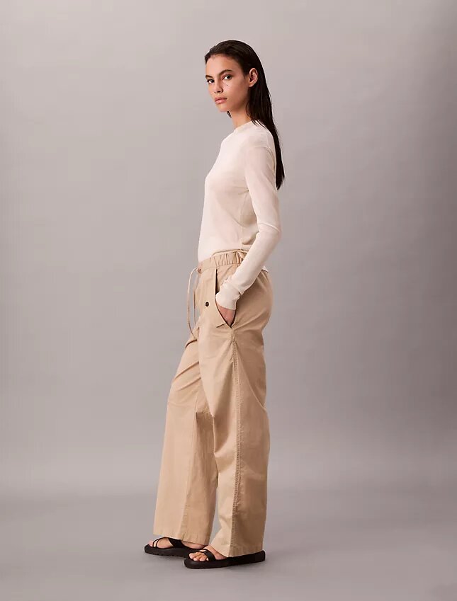 Pantaloni cargo din bumbac Pantaloni cargo din bumbac