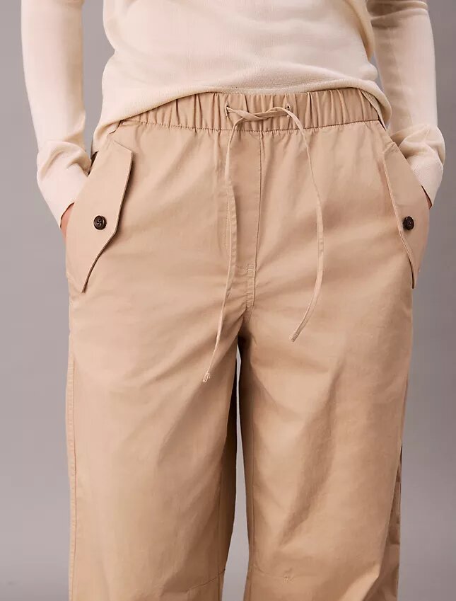 Pantaloni cargo din bumbac Pantaloni cargo din bumbac