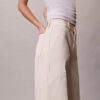 Pantaloni cargo din denim cu croială lejeră Pantaloni cargo din denim cu croială lejeră