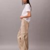 Pantaloni cargo din twill moale