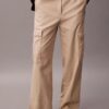 Pantaloni cargo din twill moale