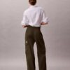 Pantaloni cargo din twill moale