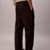 Pantaloni cargo drepți din bumbac Cotton Stretch