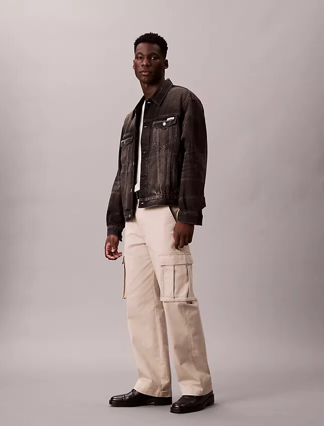 Pantaloni cargo largi Pantaloni cargo largi