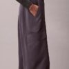 Pantaloni cargo relaxați din saten twill Pantaloni cargo relaxați din saten twill