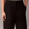 Pantaloni chino croiți, cu picior larg Pantaloni chino croiți, cu picior larg
