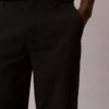 Pantaloni chino croiți, relaxați, în stilul anilor ’90