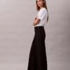 Pantaloni chino din bumbac elastic cu croi larg Pantaloni chino din bumbac elastic cu croi larg