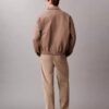 Pantaloni chino din velur cu croi drept, în stilul anilor ’90