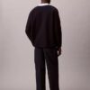 Pantaloni chino drepți cu pliuri din anii ’90