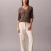 Pantaloni chino drepți din bumbac Cotton Stretch Pantaloni chino drepți din bumbac Cotton Stretch