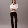 Pantaloni chino drepți din bumbac Cotton Stretch Pantaloni chino drepți din bumbac Cotton Stretch