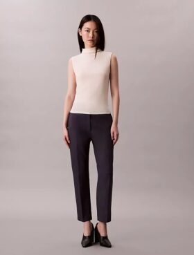 Pantaloni chino drepți din bumbac Cotton Stretch