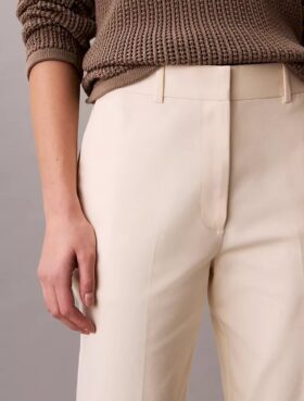 Pantaloni chino drepți din bumbac Cotton Stretch