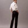Pantaloni chino drepți din bumbac Cotton Stretch Pantaloni chino drepți din bumbac Cotton Stretch