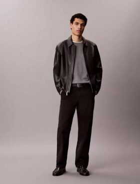 Pantaloni chino drepți din bumbac Cotton Stretch 90s Straight