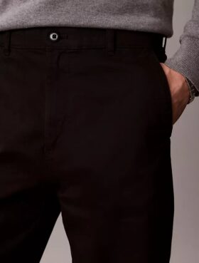 Pantaloni chino drepți din bumbac Cotton Stretch 90s Straight