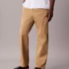 Pantaloni chino drepți din bumbac Cotton Stretch 90s Straight