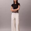 Pantaloni chino largi