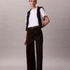 Pantaloni chino largi