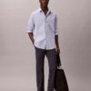 Pantaloni chino slim din bumbac