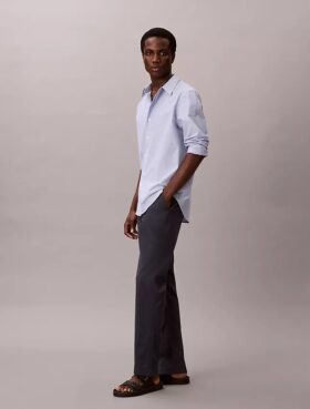 Pantaloni chino slim din bumbac