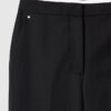 Pantaloni croiți din amestec de lână Pantaloni croiți din amestec de lână