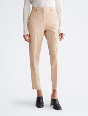 Pantaloni croiți, scurți, conici