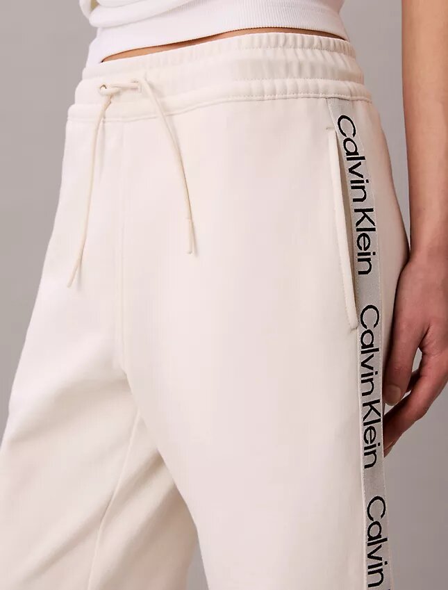 Pantaloni cu bandă cu logo Pantaloni cu bandă cu logo