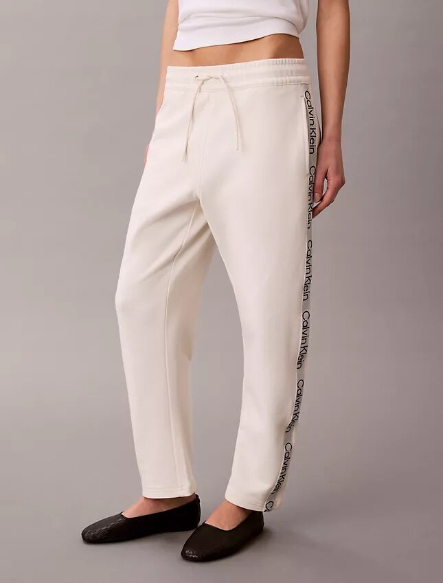 Pantaloni cu bandă cu logo Pantaloni cu bandă cu logo