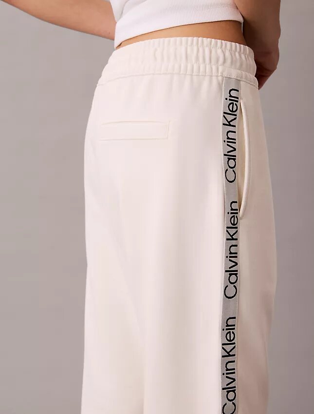 Pantaloni cu bandă cu logo Pantaloni cu bandă cu logo