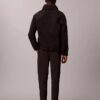 Pantaloni cu bandă țesută cu logo sport modern la talie