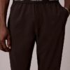 Pantaloni cu bandă țesută cu logo sport modern la talie