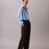 Pantaloni cu margini nefinisate Pantaloni cu margini nefinisate