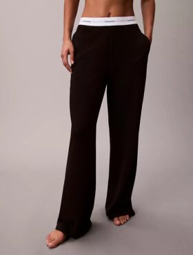 Pantaloni de dormit din jersey de bumbac cu logo