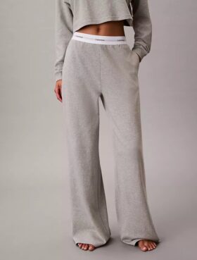 Pantaloni de dormit din jersey de bumbac cu logo