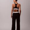 Pantaloni de dormit din jersey de bumbac cu logo