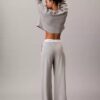 Pantaloni de dormit din jersey de bumbac cu logo